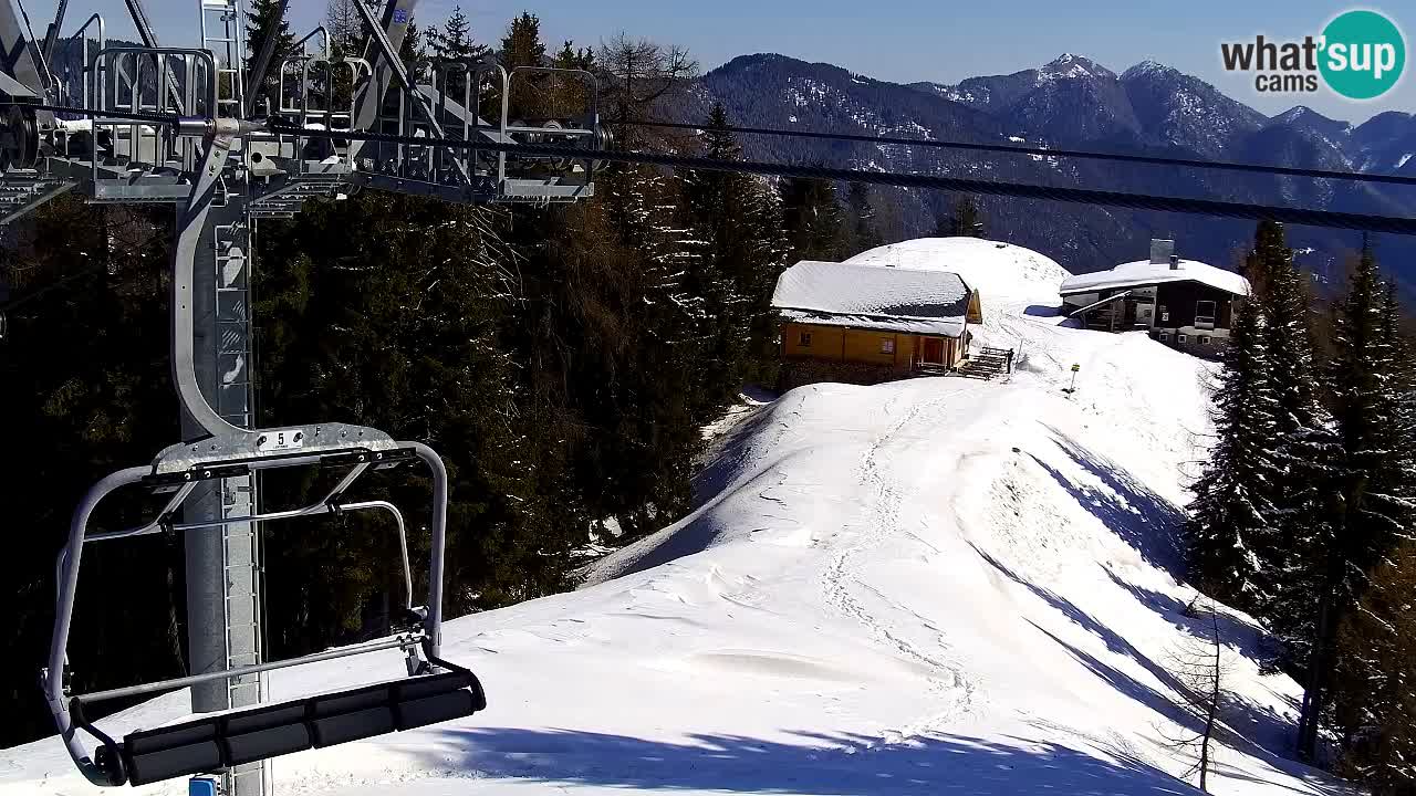 Webcam Kranjska Gora VITRANC 2 | station supérieure