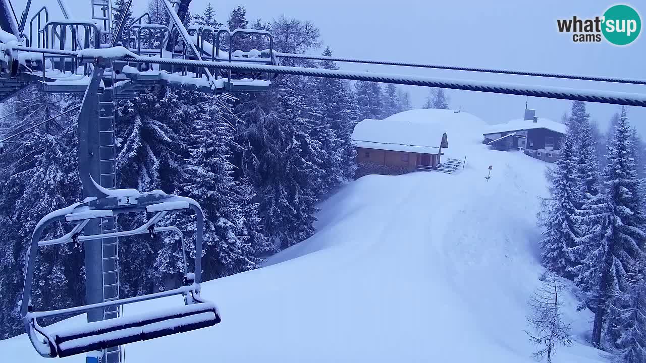 Kranjska Gora webcam VITRANC 2 | Bergstation