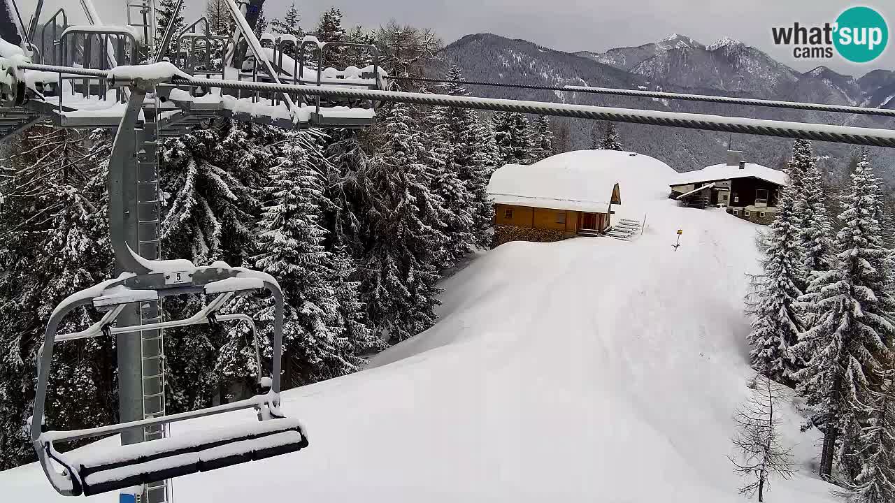 Kranjska Gora webcam VITRANC 2 | Bergstation