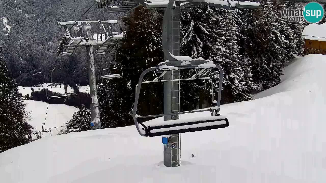 Web kamera Kranjska Gora VITRANC 2 | gornja postaja