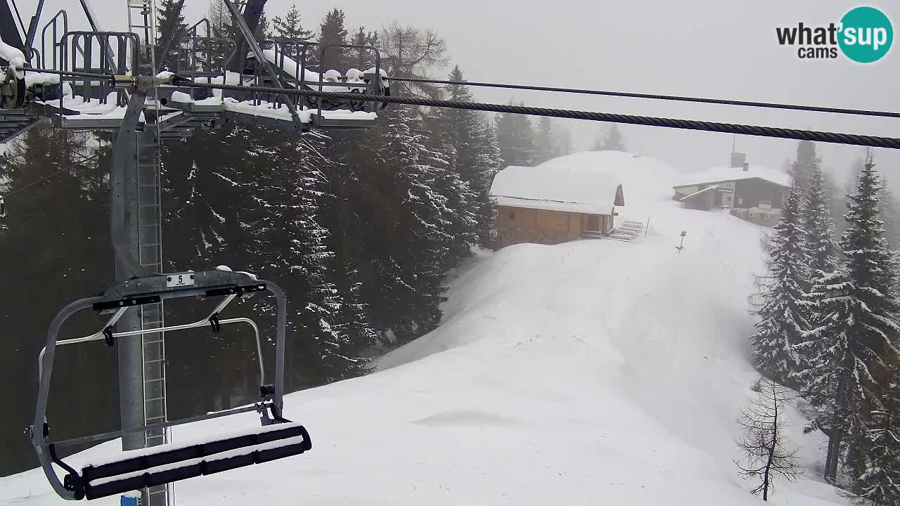 Webcam Kranjska Gora VITRANC 2 upper station