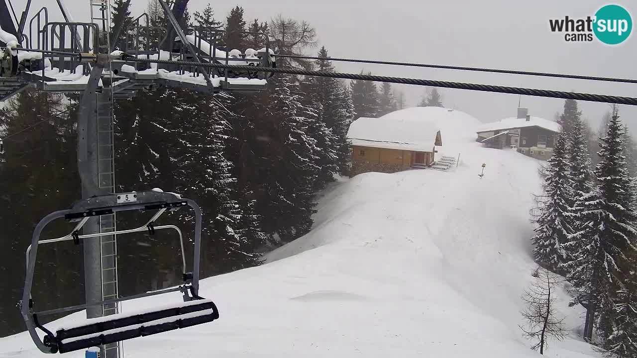 Webcam Kranjska Gora VITRANC 2 | station supérieure