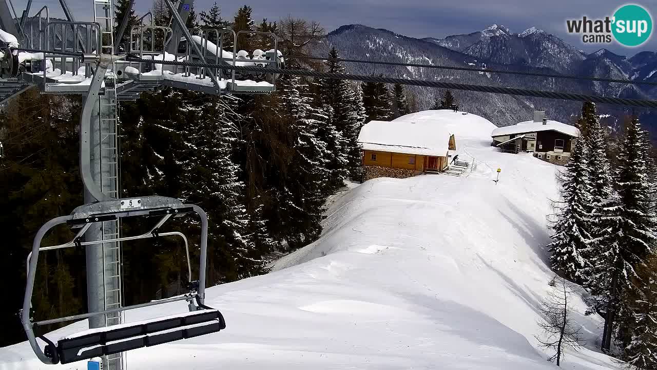 Webcam Kranjska Gora VITRANC 2 upper station