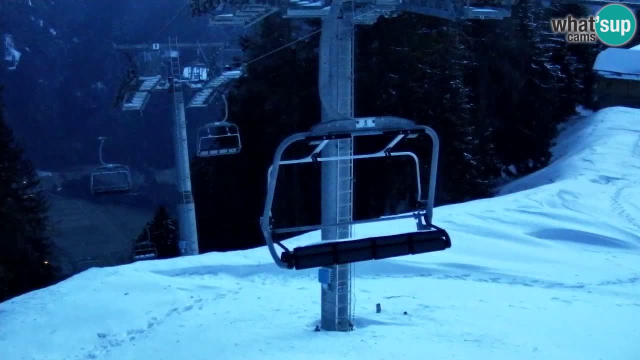 Webcam Kranjska Gora VITRANC 2 upper station