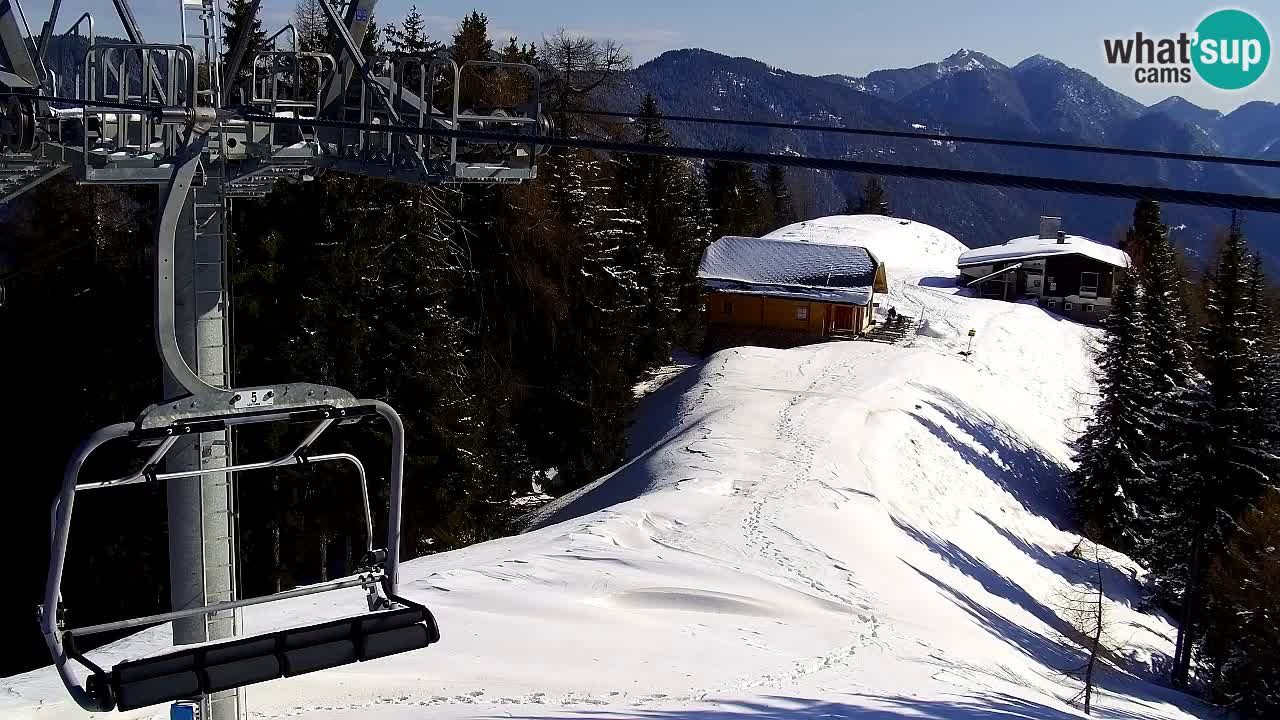 Webcam Kranjska Gora VITRANC 2 upper station