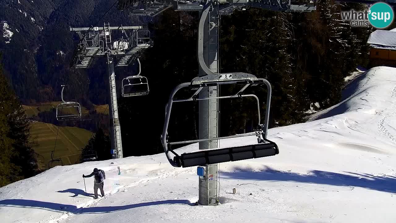 Web kamera Kranjska Gora VITRANC 2 | gornja postaja