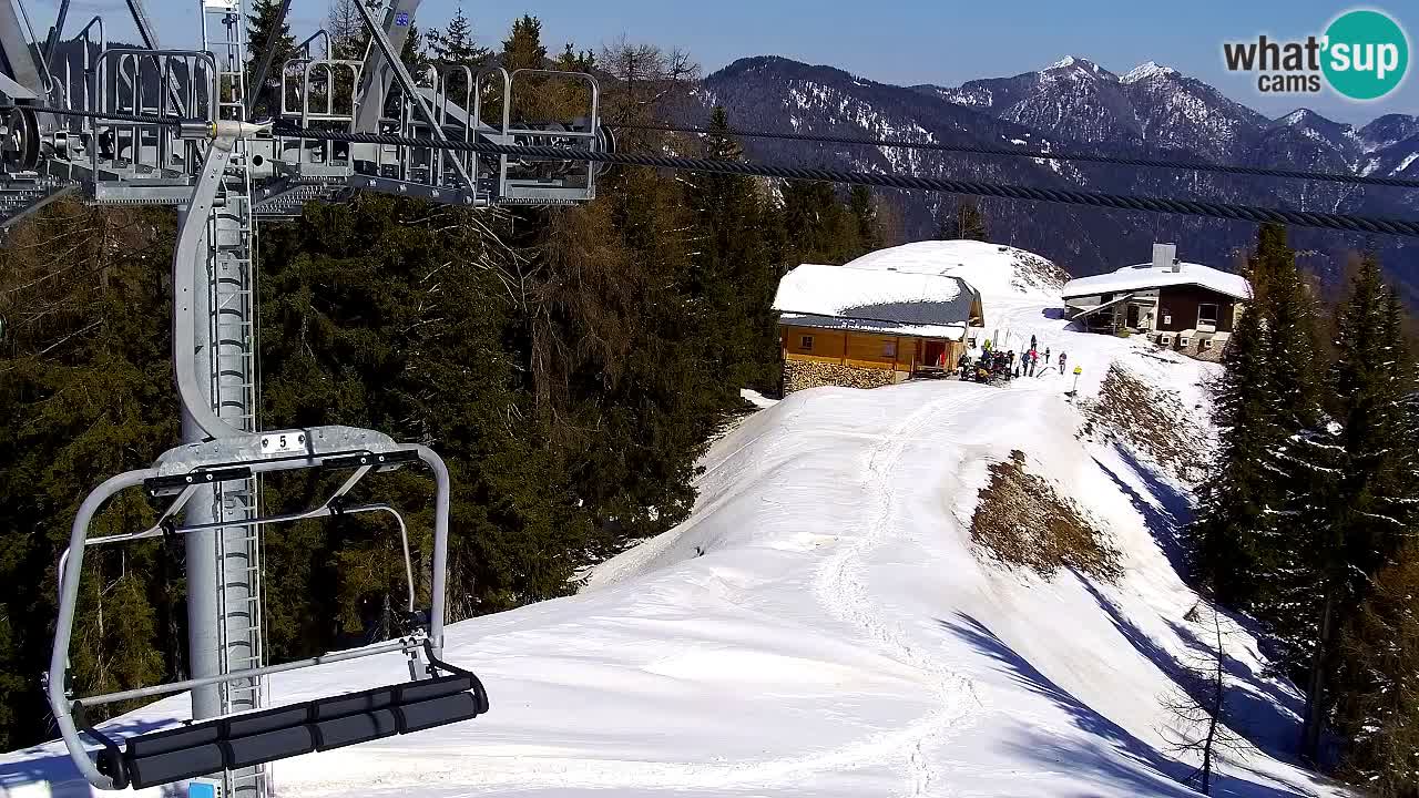Webcam Kranjska Gora VITRANC 2 upper station
