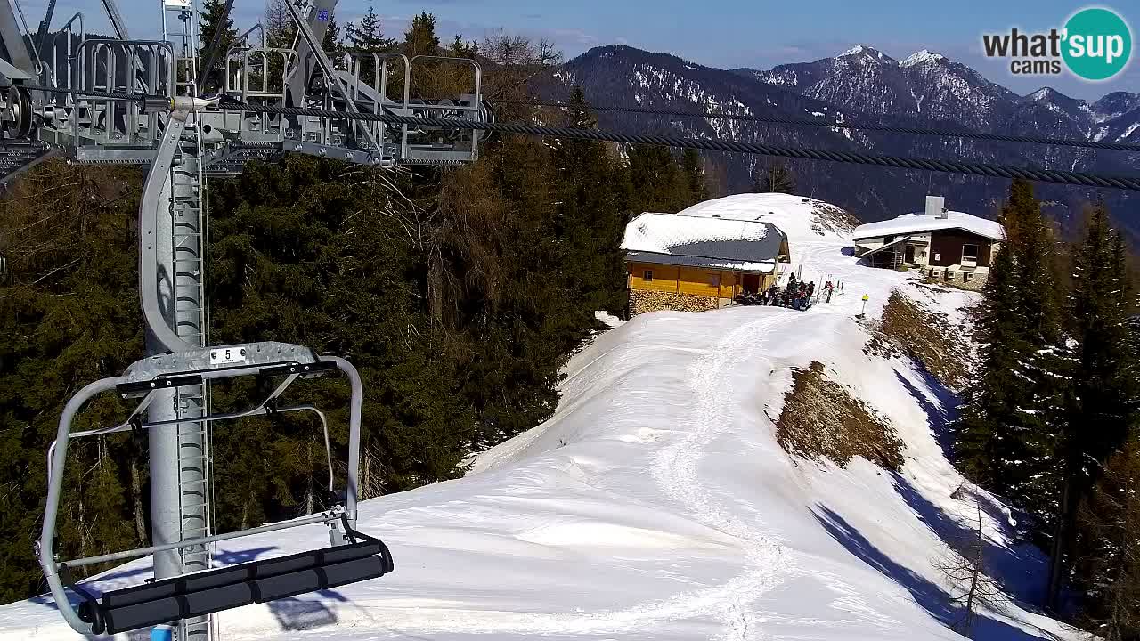 Kranjska Gora webcam VITRANC 2 | Bergstation