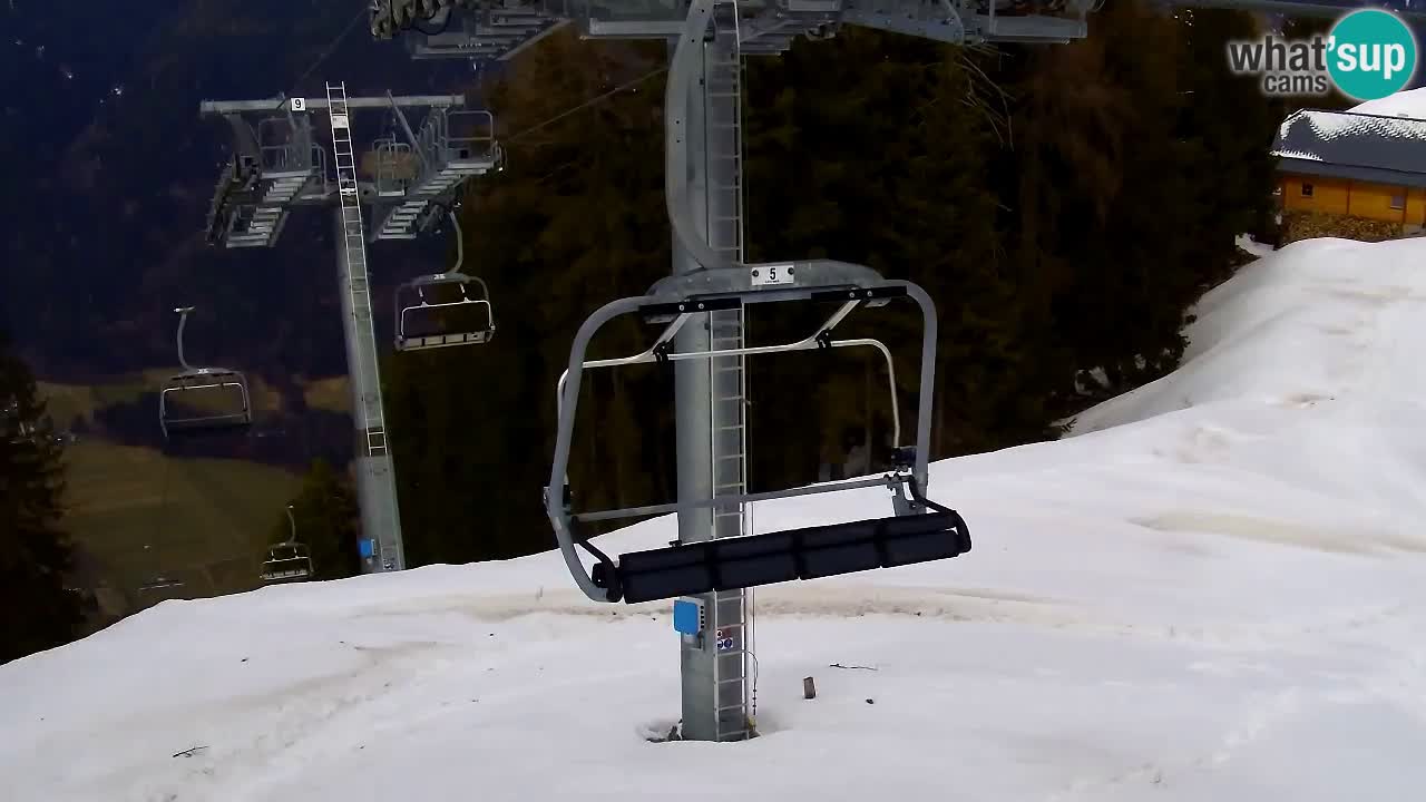 Web kamera Kranjska Gora VITRANC 2 | gornja postaja