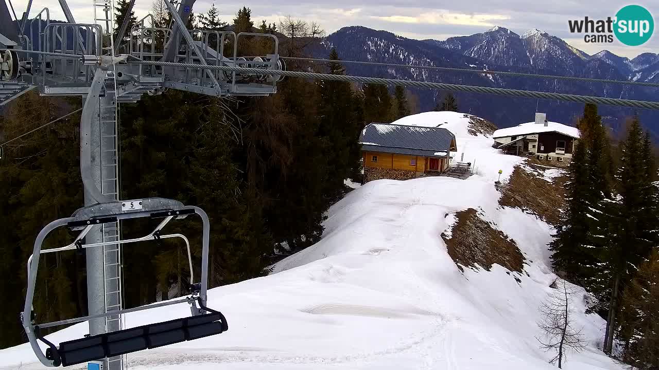 Webcam Kranjska Gora VITRANC 2 upper station