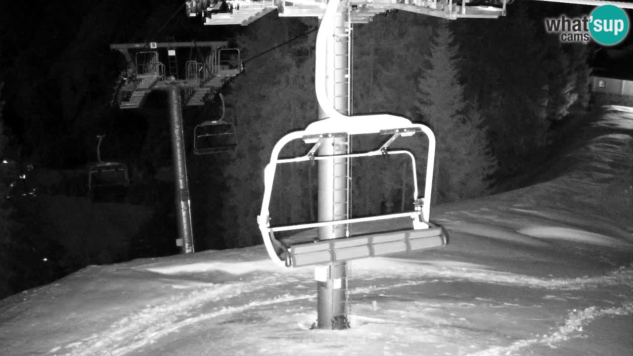 Webcam Kranjska Gora VITRANC 2 | Station supérieure