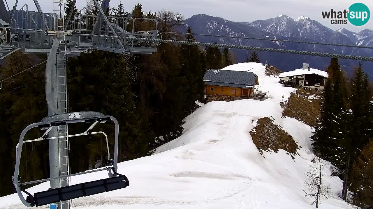 Webcam Kranjska Gora VITRANC 2 upper station