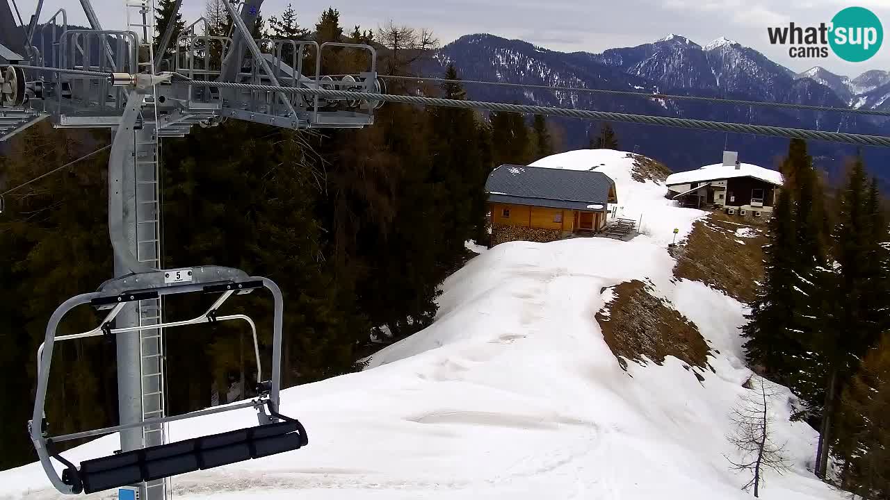 Webcam Kranjska Gora VITRANC 2 | station supérieure