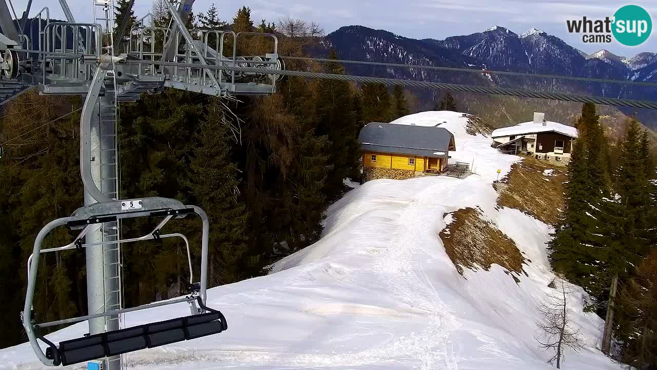 Webcam Kranjska Gora VITRANC 2 upper station