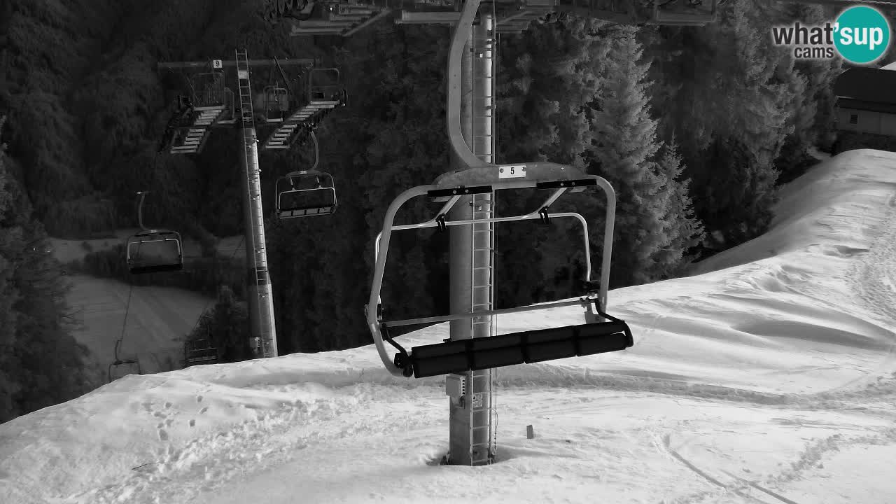 Web kamera Kranjska Gora VITRANC 2 | gornja postaja