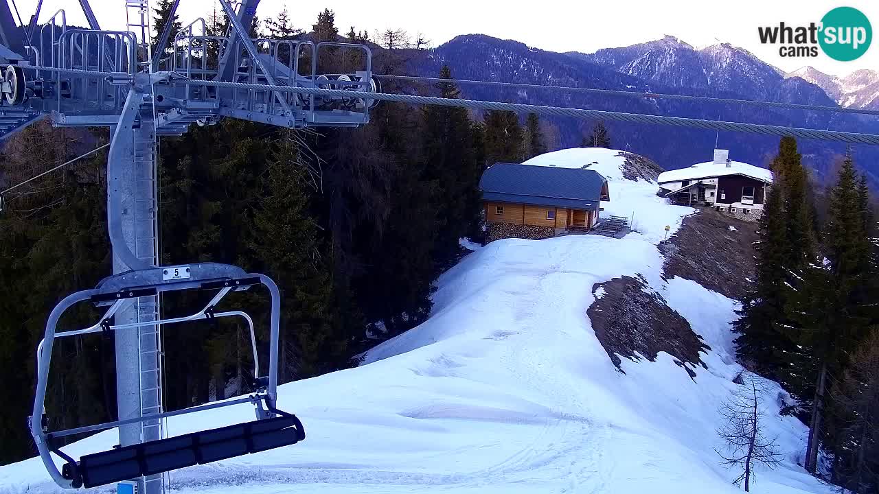 Webcam Kranjska Gora VITRANC 2 upper station