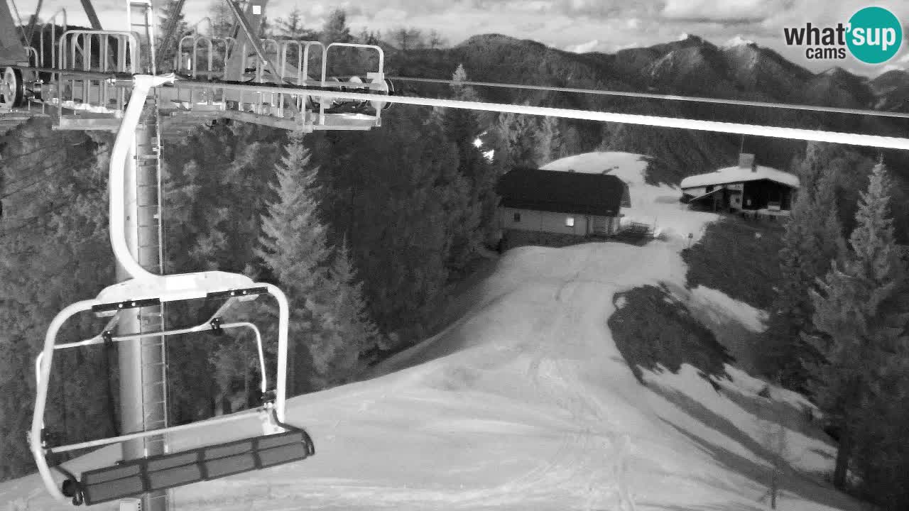 Webcam Kranjska Gora VITRANC 2 | Station supérieure