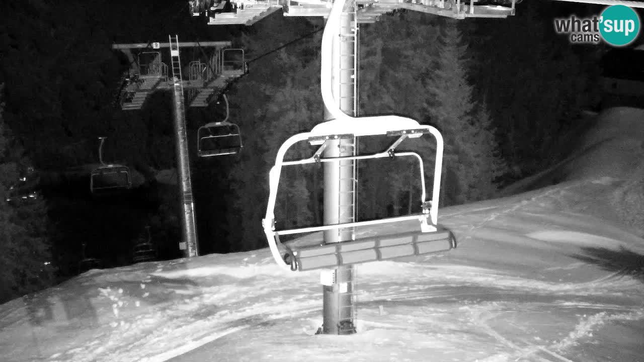 Webcam Kranjska Gora VITRANC 2 upper station