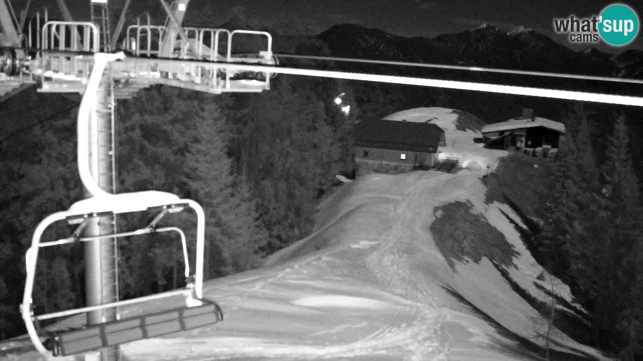 Webcam Kranjska Gora VITRANC 2 | station supérieure