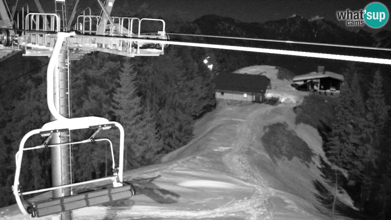 Webcam Kranjska Gora VITRANC 2 upper station