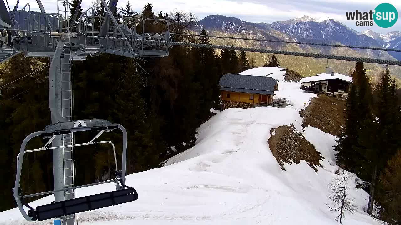 Kranjska Gora webcam VITRANC 2 | Bergstation