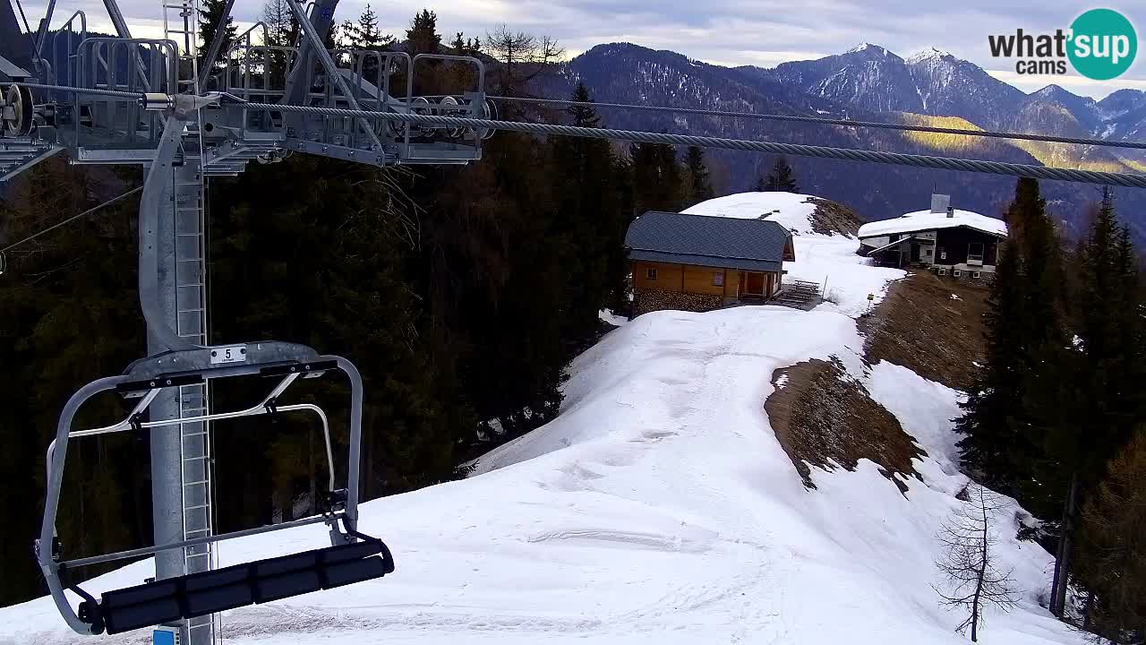 Webcam Kranjska Gora VITRANC 2 upper station