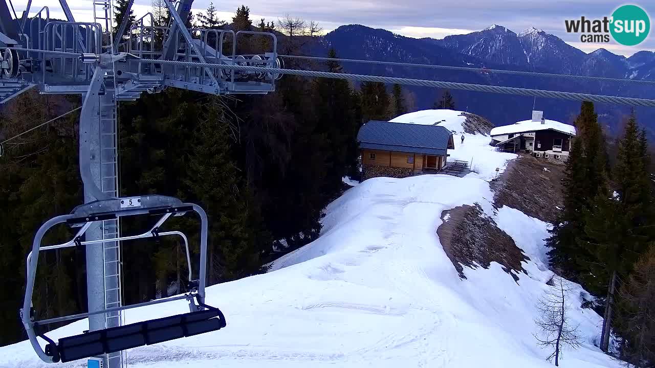 Webcam Kranjska Gora VITRANC 2 upper station