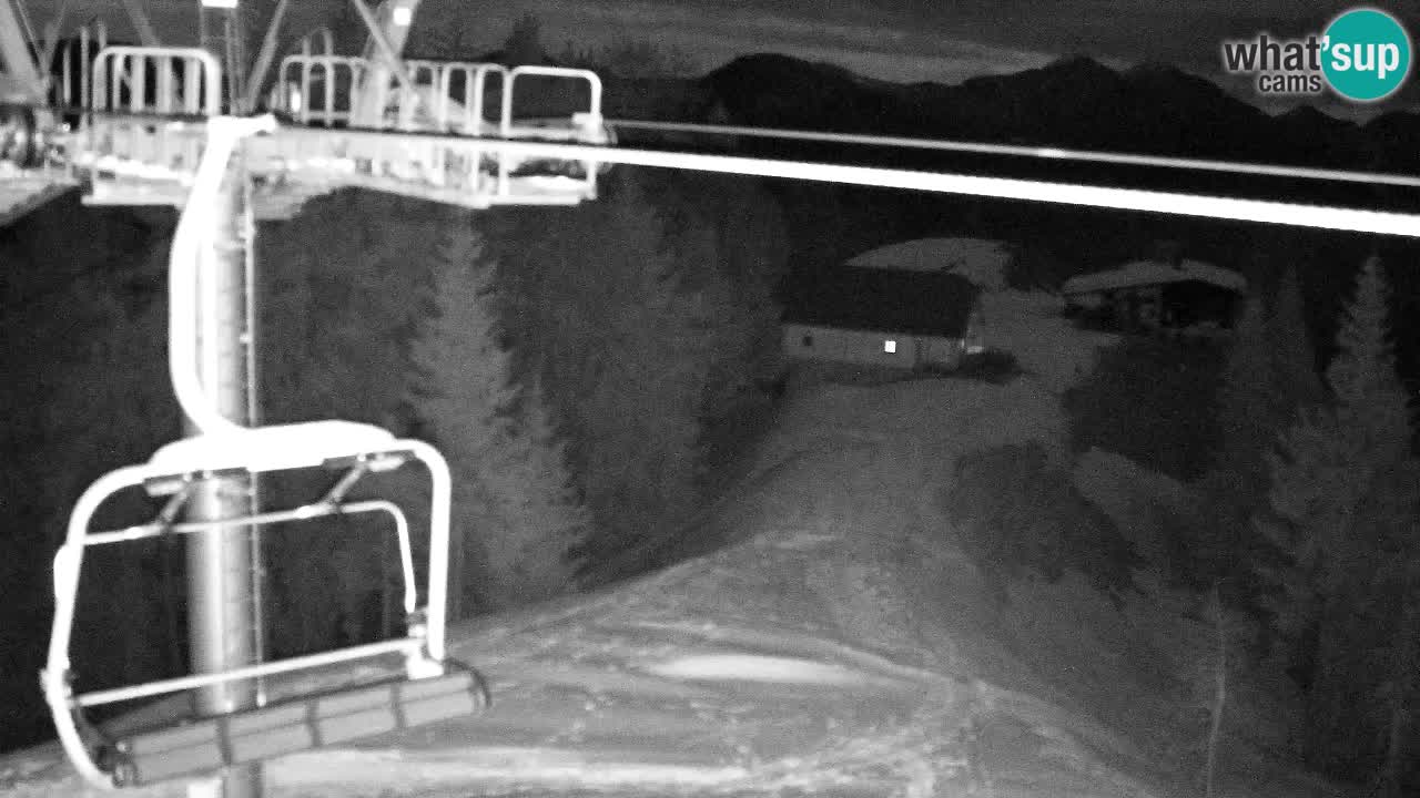 Webcam Kranjska Gora VITRANC 2 upper station