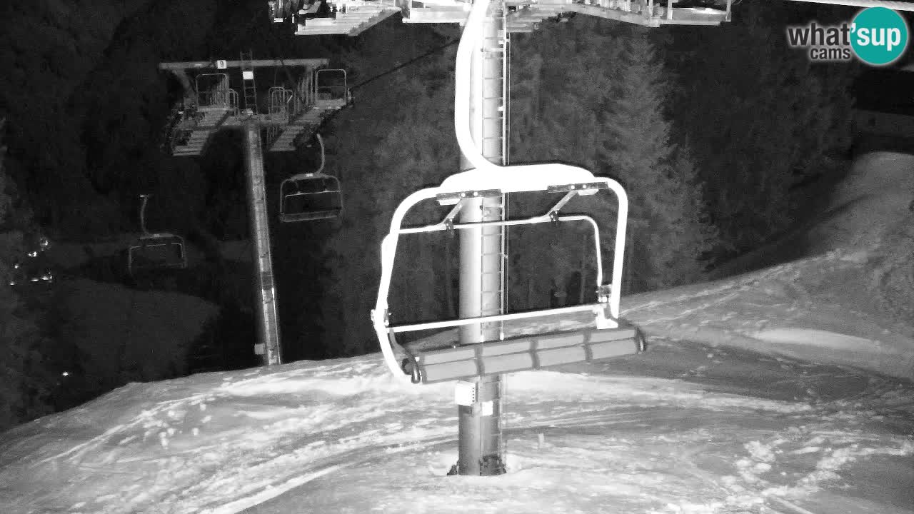 Webcam Kranjska Gora VITRANC 2 upper station