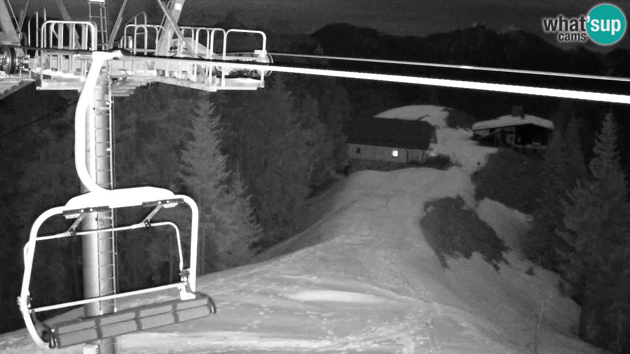 Webcam Kranjska Gora VITRANC 2 upper station