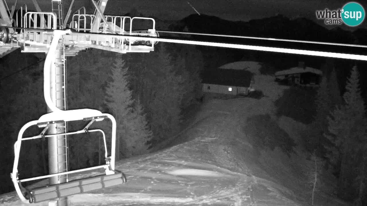 Webcam Kranjska Gora VITRANC 2 upper station