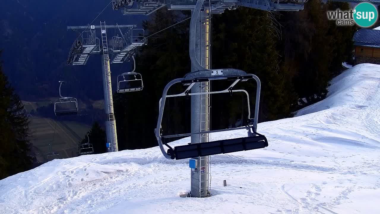 Webcam Kranjska Gora VITRANC 2 upper station