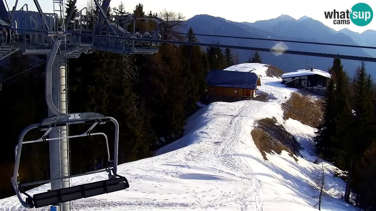 Webcam Kranjska Gora VITRANC 2 upper station