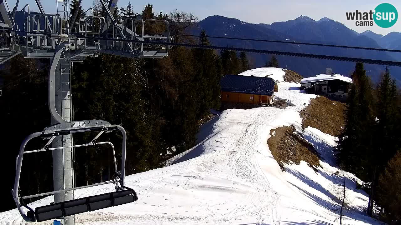Webcam Kranjska Gora VITRANC 2 upper station