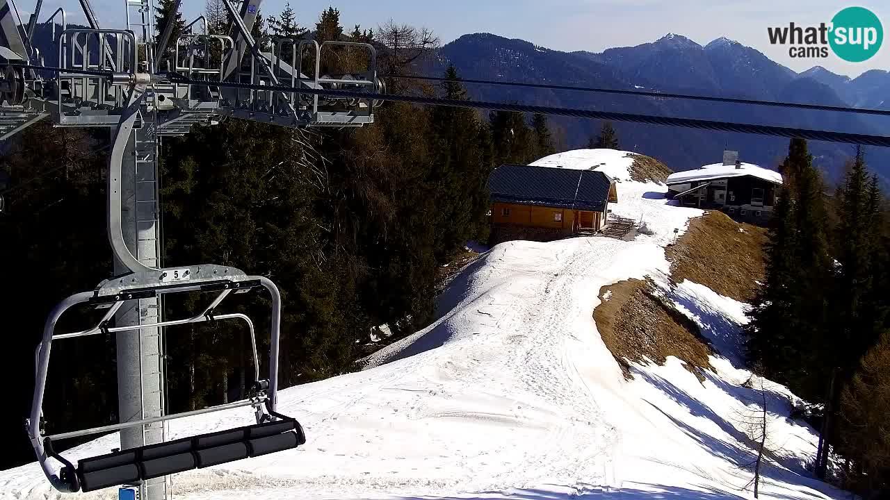 Webcam Kranjska Gora VITRANC 2 | station supérieure