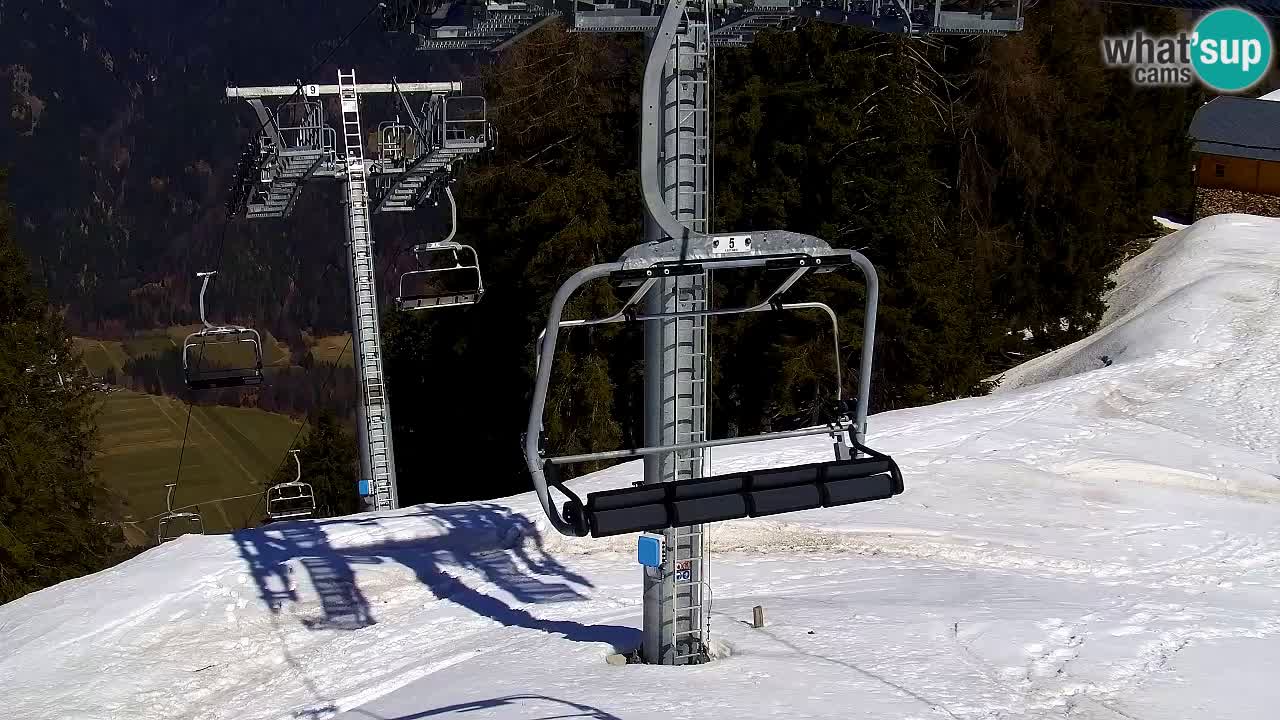 Webcam Kranjska Gora VITRANC 2 upper station