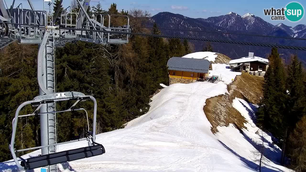 Webcam Kranjska Gora VITRANC 2 | station supérieure