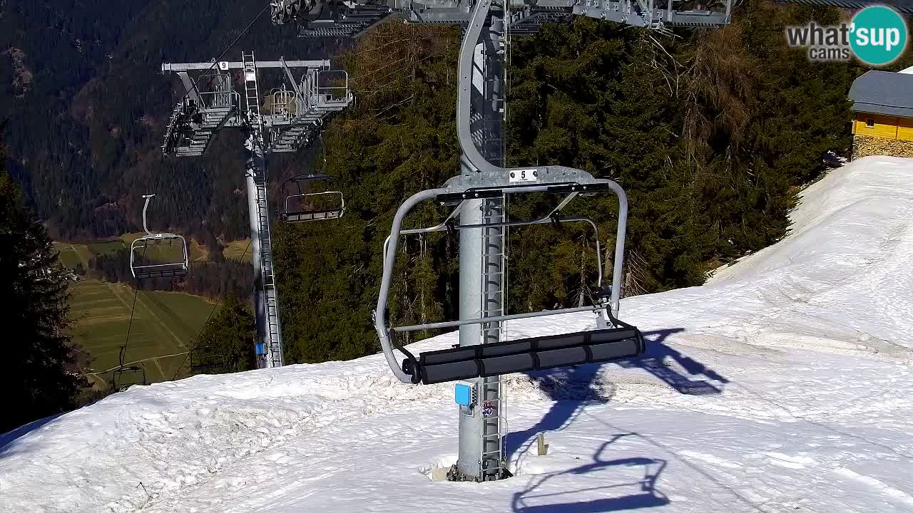 Webcam Kranjska Gora VITRANC 2 | Station supérieure