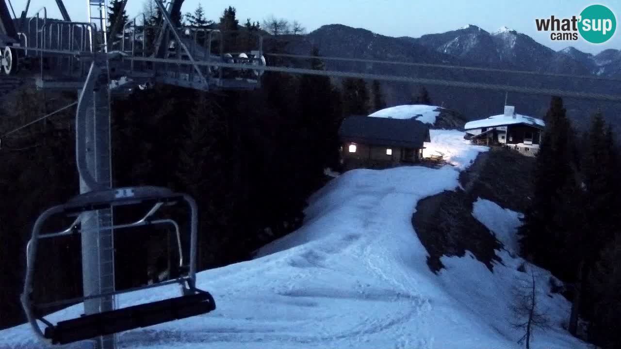 Webcam Kranjska Gora VITRANC 2 | Station supérieure