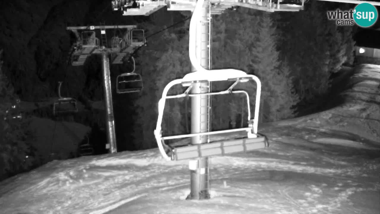 Webcam Kranjska Gora VITRANC 2 upper station