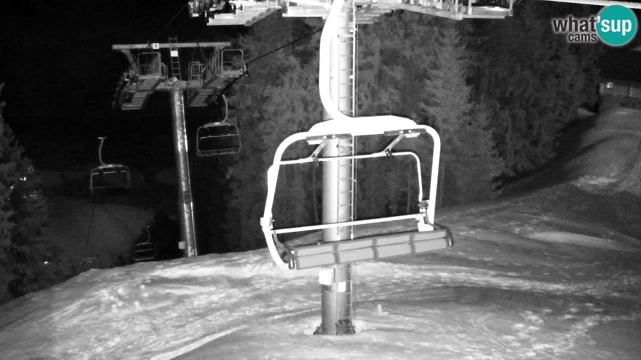 Webcam Kranjska Gora VITRANC 2 | Station supérieure