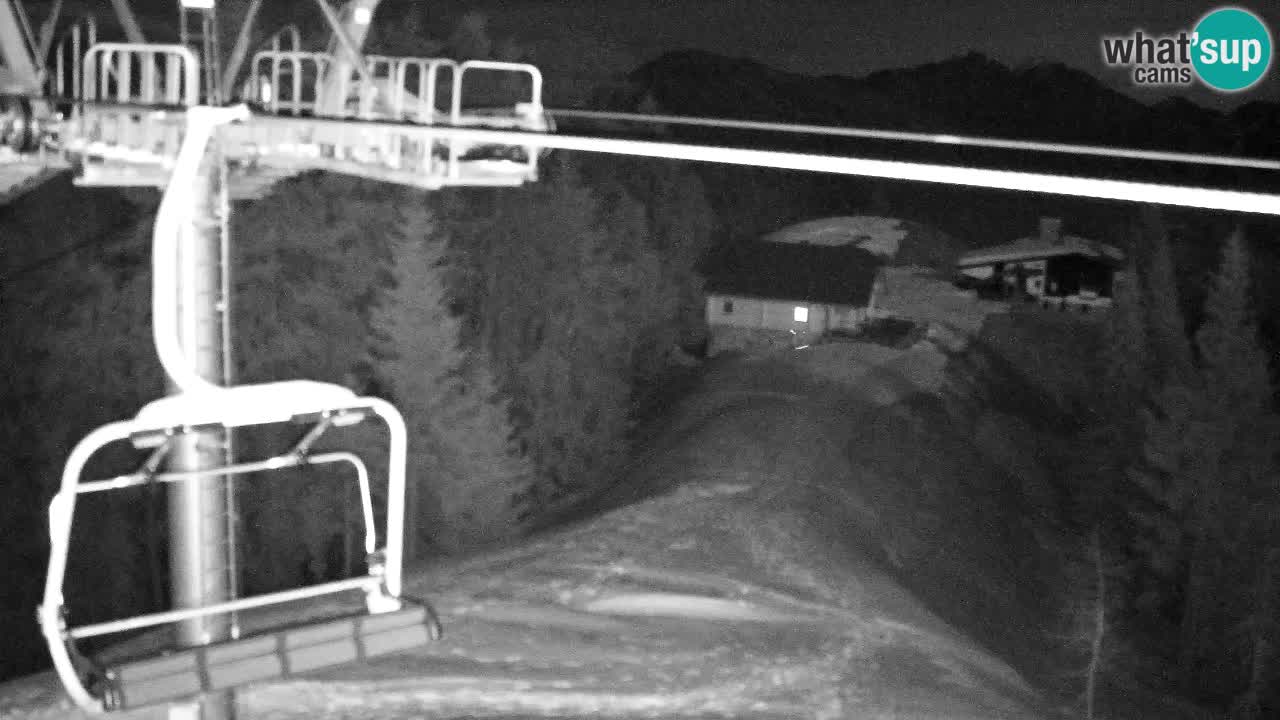 Web kamera Kranjska Gora VITRANC 2 | gornja postaja