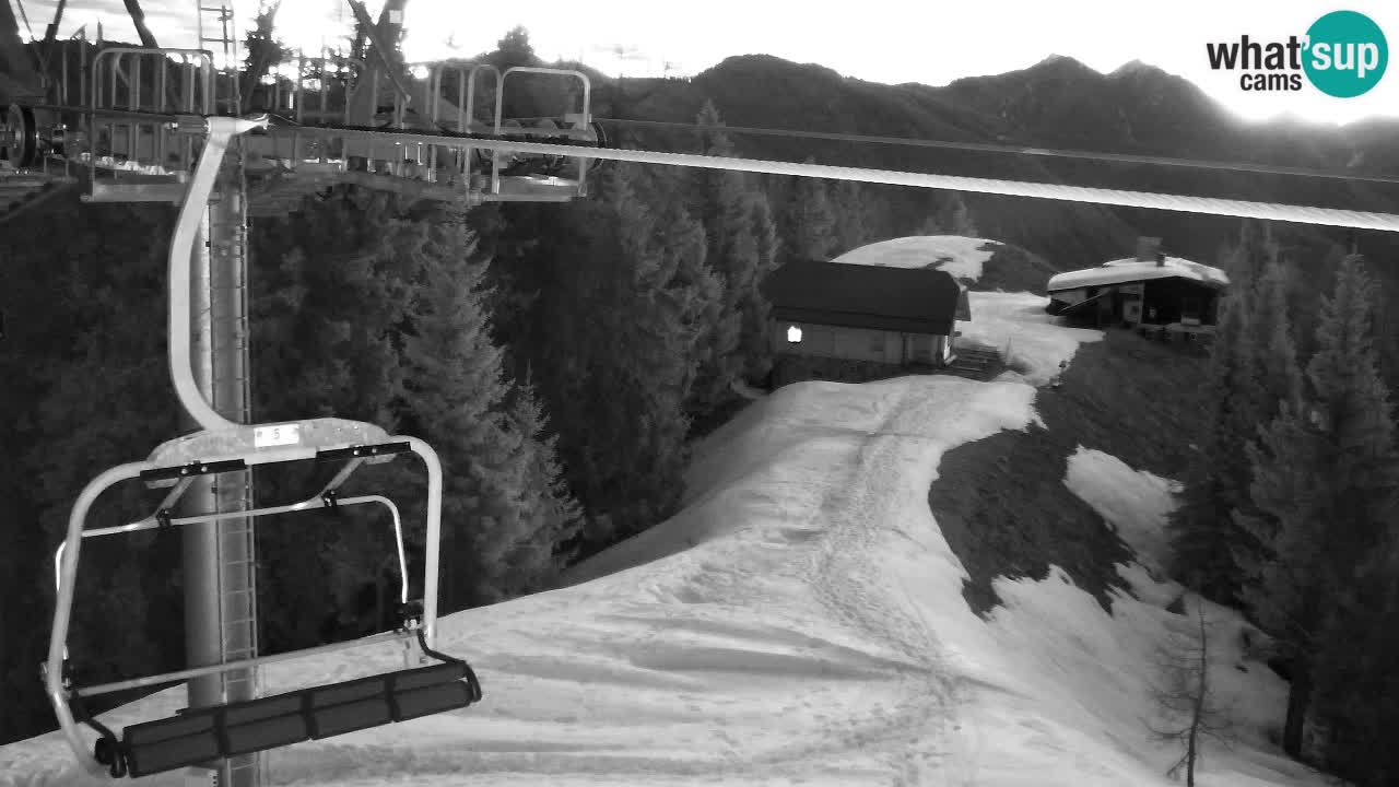 Web kamera Kranjska Gora VITRANC 2 | gornja postaja
