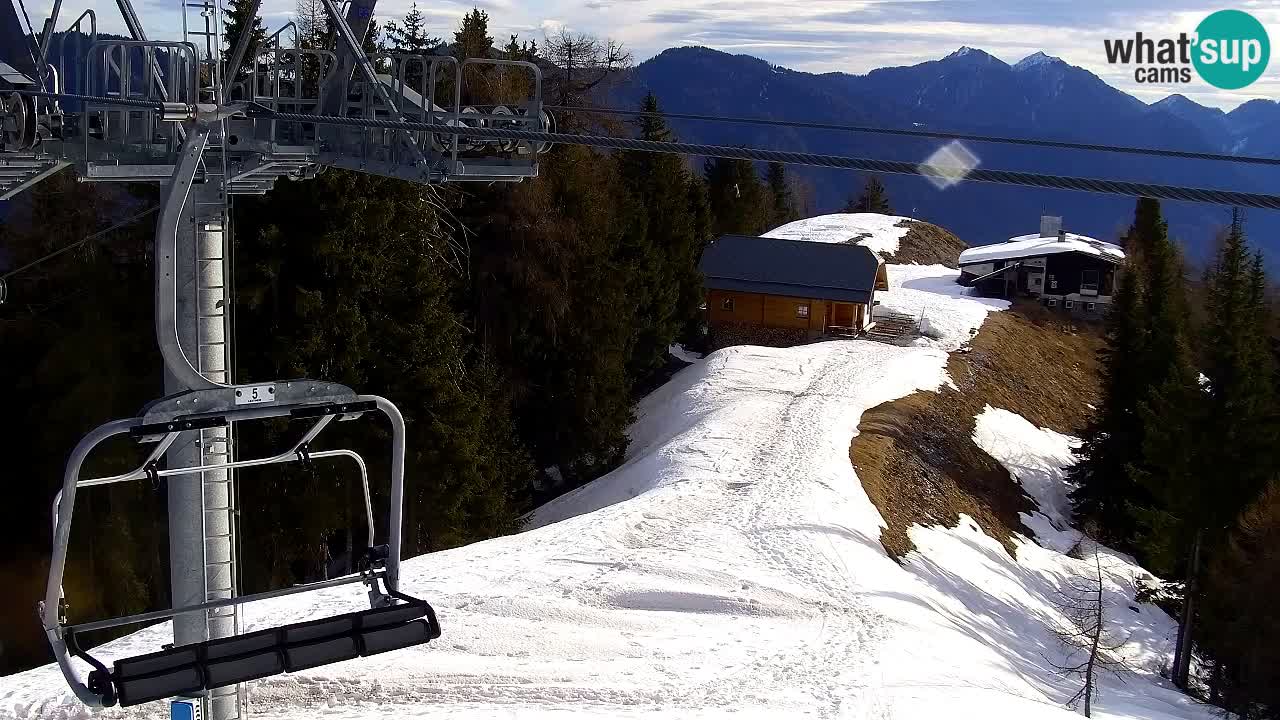 Webcam Kranjska Gora VITRANC 2 | station supérieure