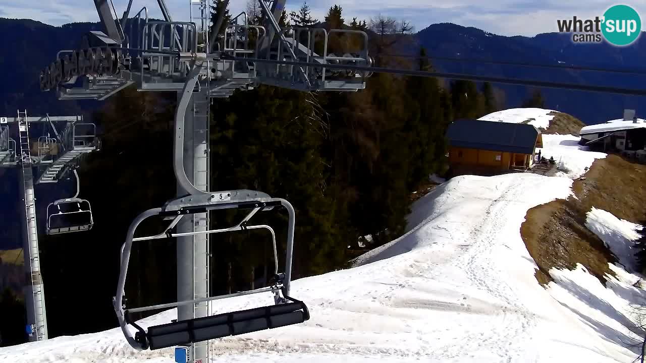 Webcam Kranjska Gora VITRANC 2 | Station supérieure