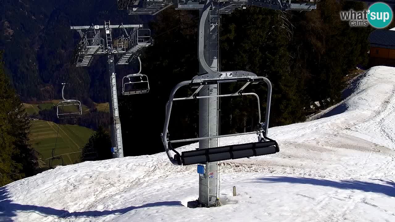 Web kamera Kranjska Gora VITRANC 2 | gornja postaja