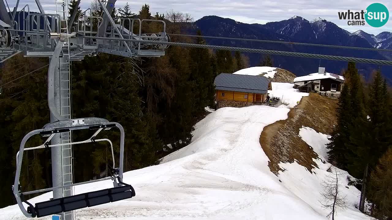 Webcam Kranjska Gora VITRANC 2 upper station