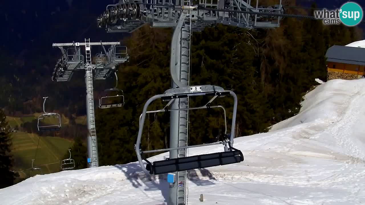 Webcam Kranjska Gora VITRANC 2 upper station