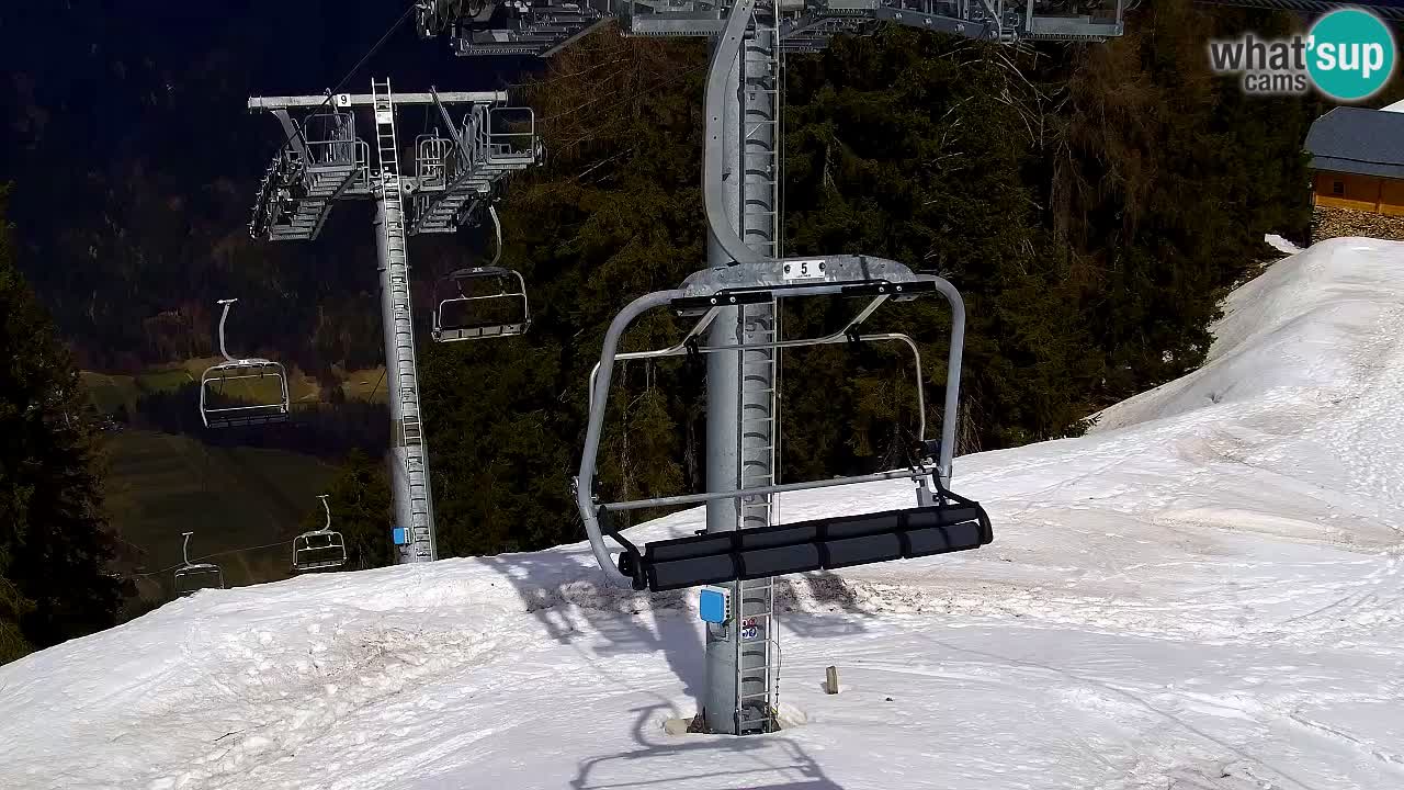 Webcam Kranjska Gora VITRANC 2 | Station supérieure