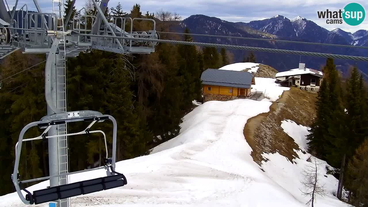 Webcam Kranjska Gora VITRANC 2 upper station